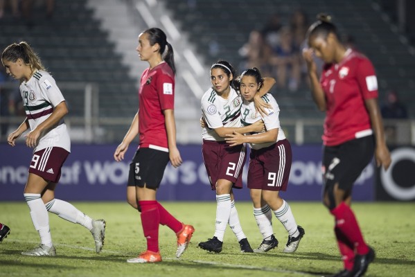 El Tri femenil obtiene su primer triunfo en el Premundial de la Concacaf