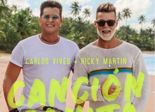 Ricky Martin y Carlos Vives lanzan en conjunto el tema ‘Canción Bonita’