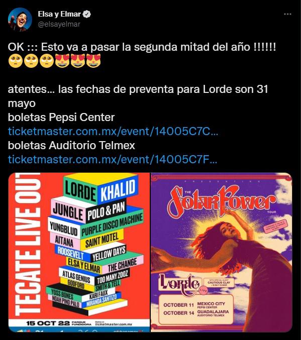 $!Lorde anuncia tres fechas en octubre para México