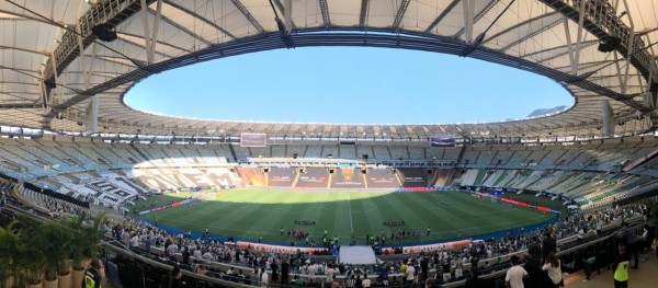 Vista del estadio Maracaná en Río de Janeiro, Brasil. Foto: Twitter @maracana