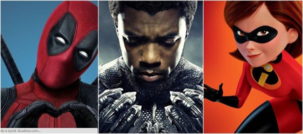 Black Panther, Los Increíbles 2 y Deadpool 2 son las cintas más buscadas de Google en 2018