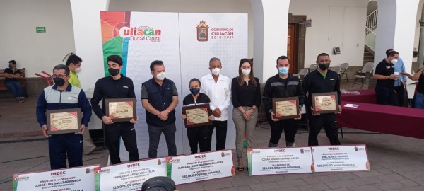 Reciben cinco deportistas de Culiacán el Premio Municipal del Deporte 2019