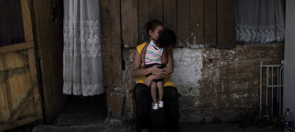 Los niveles extremos de crimen organizado, violencia y pobreza obligan a los niños y sus familias a huir y buscar una nueva vida fuera de Honduras. Foto: UNICEF / Zehbrauskas