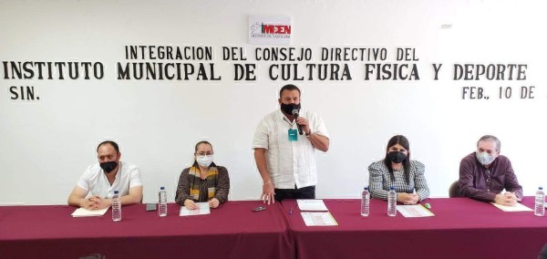 En Navolato, instalan Consejo Directivo del Instituto Municipal de Cultura Física y Deporte