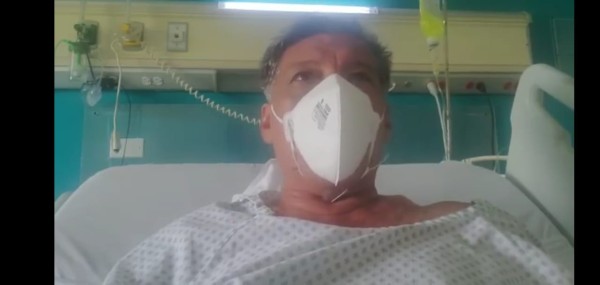 Diputado que padece con Covid-19 envía mensaje desde clínica