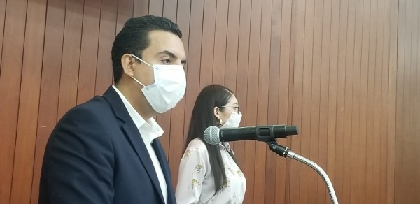 El diputado Jesús Armando Ramírez rinde su informe de actividades en segundo periodo legislativo
