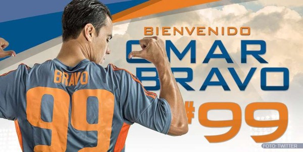 Omar Bravo ficha con el Carolina RailHawks