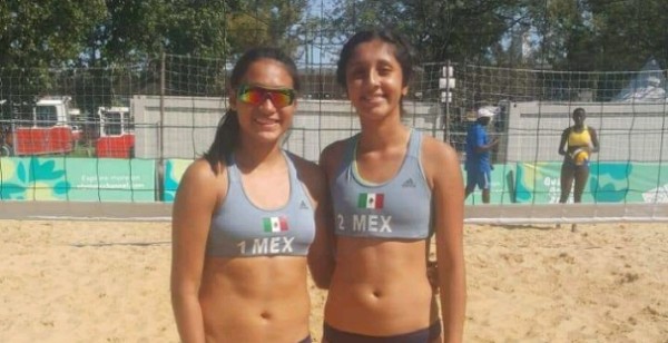 Sinaloense Karla Romero logra primer triunfo en voleibol de playa de los JOJ