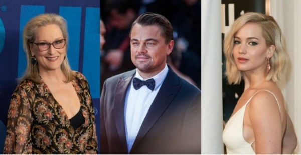 Leonardo DiCaprio, Meryl Streep y Jennifer Lawrence lideran el reparto de la nueva película de Adam McKay para Netflix