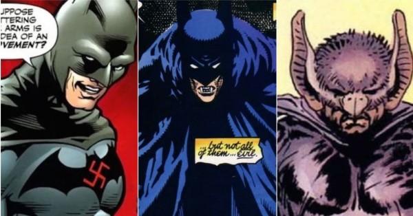 Las 10 versiones más disparatadas de El Caballero de la Noche que merecen ser recordadas