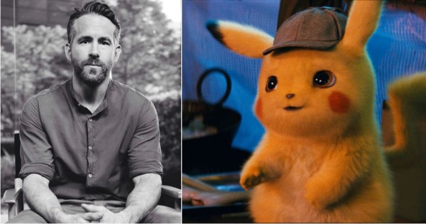 Ryan Reynolds es el encargado de darle vida a Pikachu.