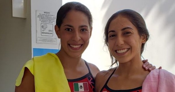 Dos clavadistas mexicanas ganan la medalla de plata en la Universiada Mundial en Italia