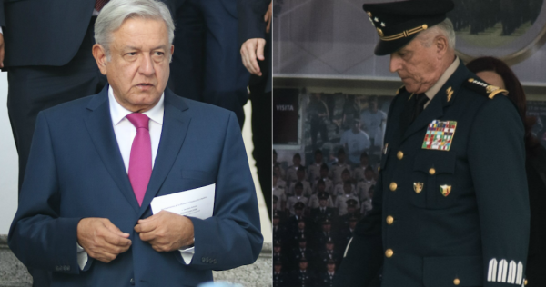 AMLO se reúne con el General Cienfuegos; dice que el próximo titular de Sedena será un militar