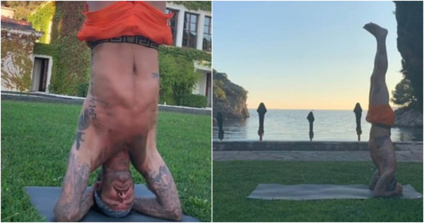 El ex futbolista está disfrutando de un retiro junto a todos los suyos en Italia. (Fotos: Instagram, victoriabeckham)