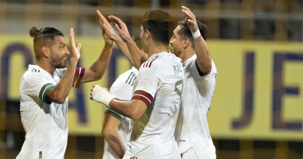 La selección mexicana rescató el empate en los minutos finales del encuentro. Foto: (Twitter @miseleccionmx)