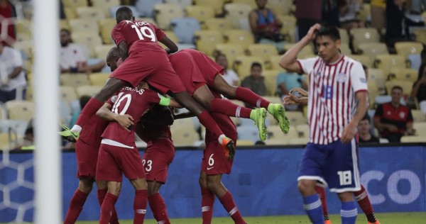 Qatar le saca el empate a Paraguay.