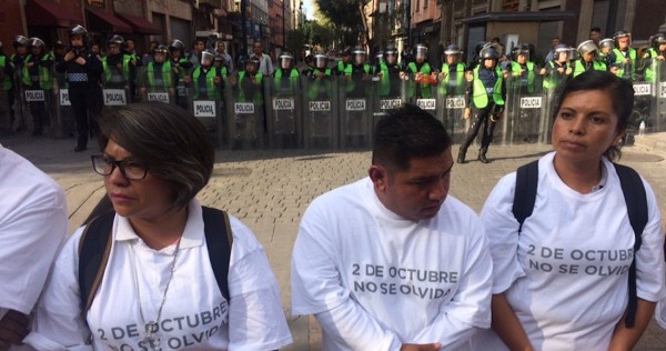 "Marcha por el 2 de octubre deja 14 heridos en CdMx"
