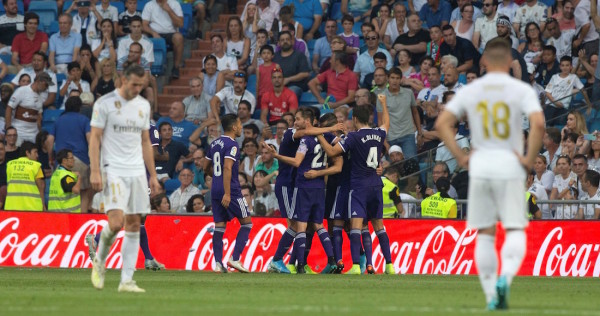 Real Madrid empata a un gol con el Valladolid.