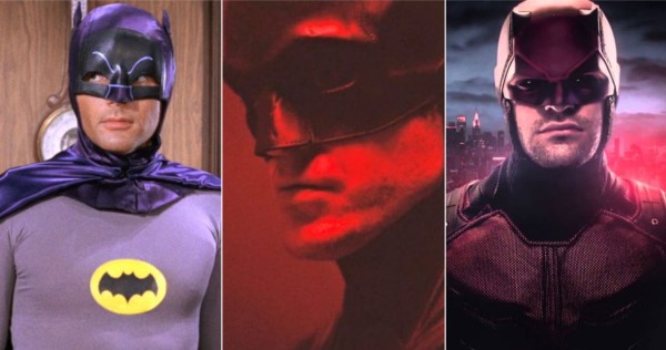 De Adam West a Daredeveil: Fans comparan traje de Robert Pattinson para la cinta de The Batman