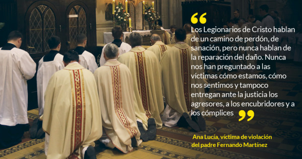 La Legión de Cristo está impune, opera en colegios y lo hace como ‘asociación delictiva’: Ana Lucía