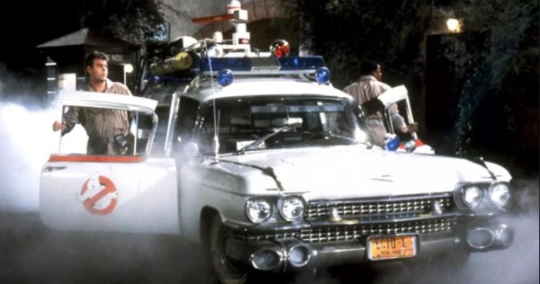 Ecto-1, el auto de Los Cazafantasmas en las dos películas originales, está de regreso