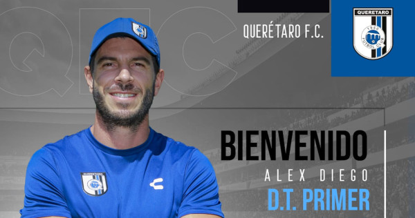 Los Gallos Blancos de Querétaro presentan a Alex Diego como su nuevo técnico