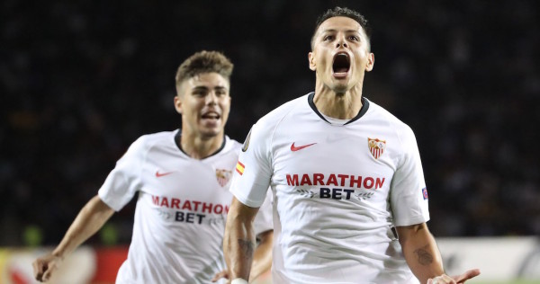 Pese haber partido a la MLS, 'Chicharito' podría ser campeón de la Europa League con Sevilla