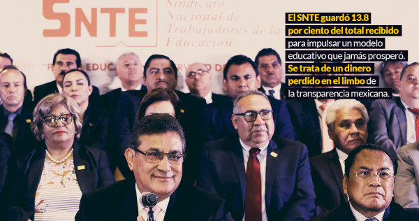 El SNTE se quedó con 435 millones de los 3,130 que Peña le dio para promocionar Reforma Educativa
