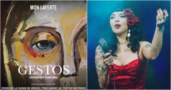 ‘Gestos’, la primera exposición de Mon Laferte en CdMx que muestra su faceta como artista plástica