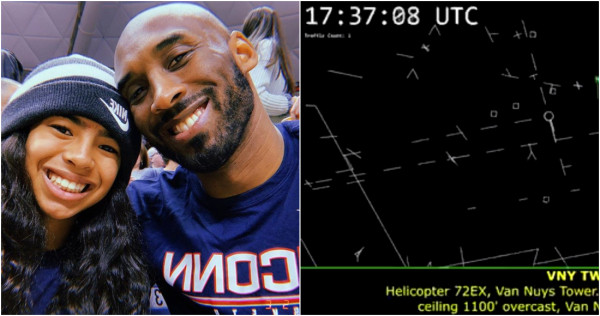 ‘¿Helicóptero 72EX?’. VIDEO: La última comunicación alerta al piloto de Kobe Bryant que volaba bajo