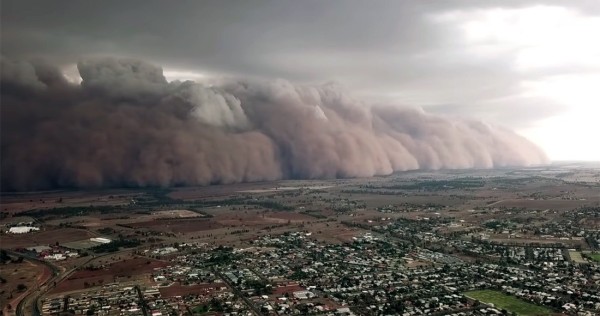 VIDEOS Y ahora tormentas de polvo caen sobre el sureste de Australia
