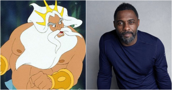 Así luciría Idris Elba como mensajero de los Mares, el Rey Tritón en el live action de La Sirenita
