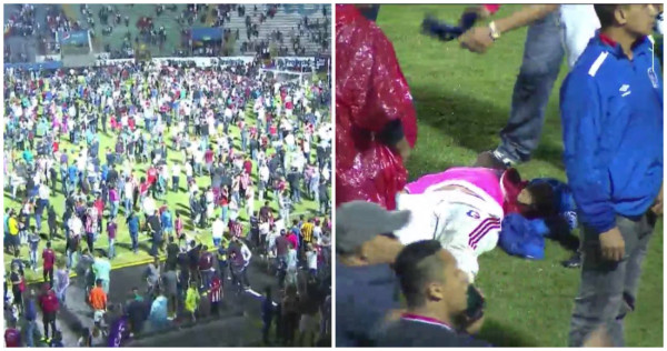 Aficionados de futbol se enfrentan y provocan estampida en Honduras; hay 3 muertos y 12 heridos