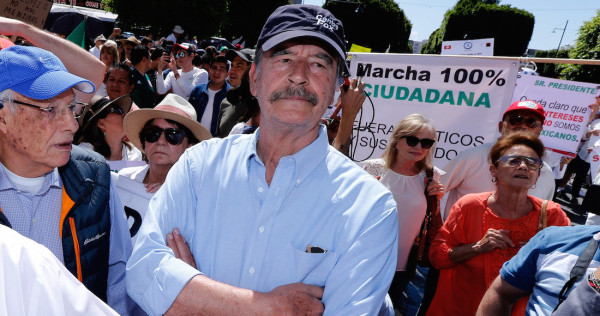 Echar a AMLO de Palacio es más importante de lo que fue sacar al PRI de Los Pinos, afirma Fox