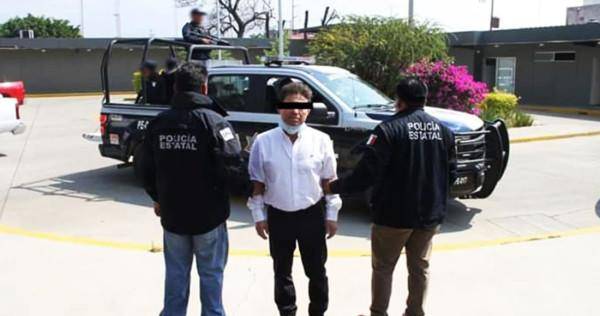 Elementos de la Secretaría de Seguridad Pública de Oaxaca (SSPO) capturaron, el lunes 6 de abril del 2020, a Juan Antonio Vera Carrizal.