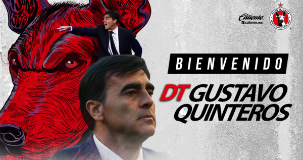 Gustavo Quinteros es el nuevo DT de Xolos de Tijuana
