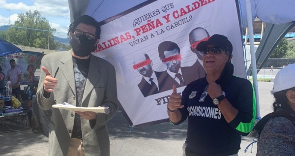 Mexicanos se movilizan para enjuiciar a ex Presidentes