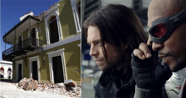 Marvel pospone rodaje de The Falcon & The Winter Soldier por terremotos en Puerto Rico