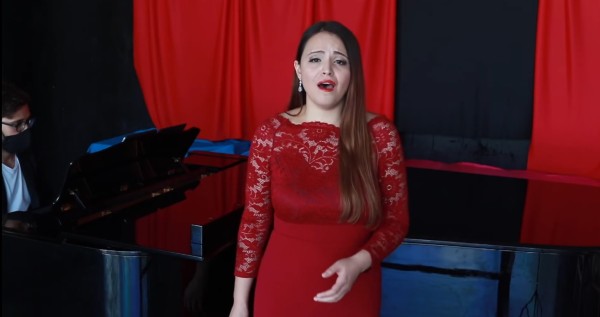 Verónica Domínguez, soprano del Taller de Ópera de Sinaloa.