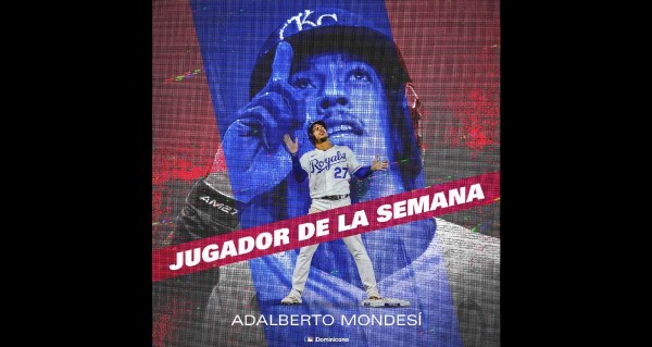 Adalberto Mondesí terminó la campaña como el líder de las Grandes Ligas en bases robadas. (Twitter @MLBDominicana)