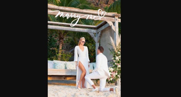 Paris Hilton se compromete a poco más de un año de relación con Reum Carter