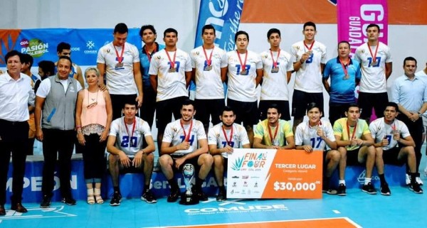 Águilas UAS conquista tercer puesto en la Liga Nacional de Voleibol de Sala
