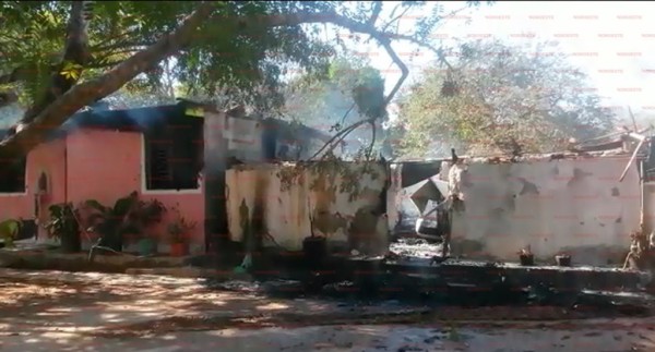 Confirman tres muertos y una casa incendiada tras enfrentamiento en la sierra de Rosario