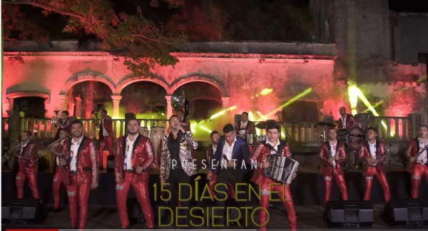 Luis Ángel Franco “El Flaco” y la banda Renovación.