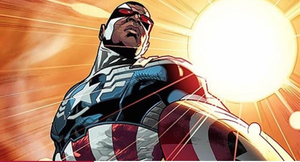 Al final de Endgame, un viejo Steve Rogers le cede su escudo, y con ello la identidad de Capitán América, a su amigo Sam Wilson.