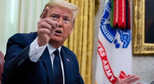 Donald Trump, presidente de EU. Foto: Tomada de dw.com