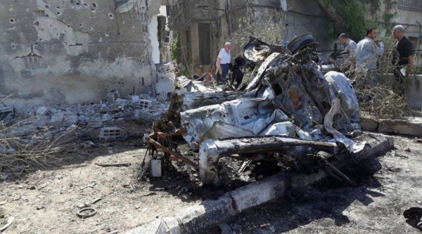 Causa coche bomba ocho muertos en Damasco