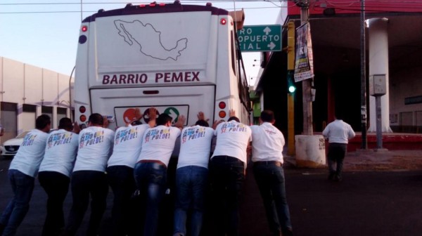 Se le sale la flecha a camión urbano en plena ruta, en Culiacán