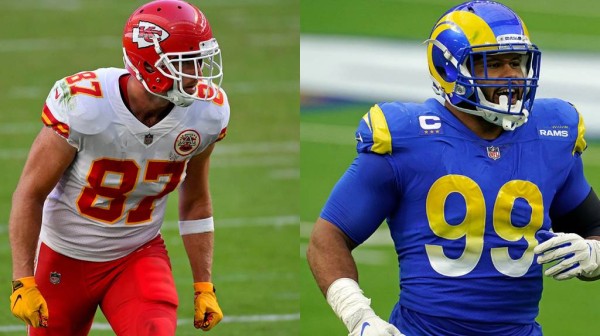 Aaron Donald y Travis Kelce encabezan el equipo All Pro 2020
