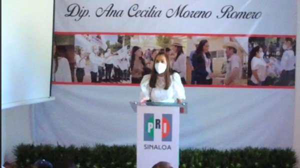 La diputada Cecilia Moreno rinde informe, destaca logros y demandas del municipio de Sinaloa, el cual representa